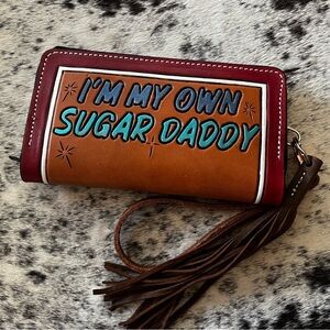 “I’m My Own Sugar Daddy” clutch/ wallet